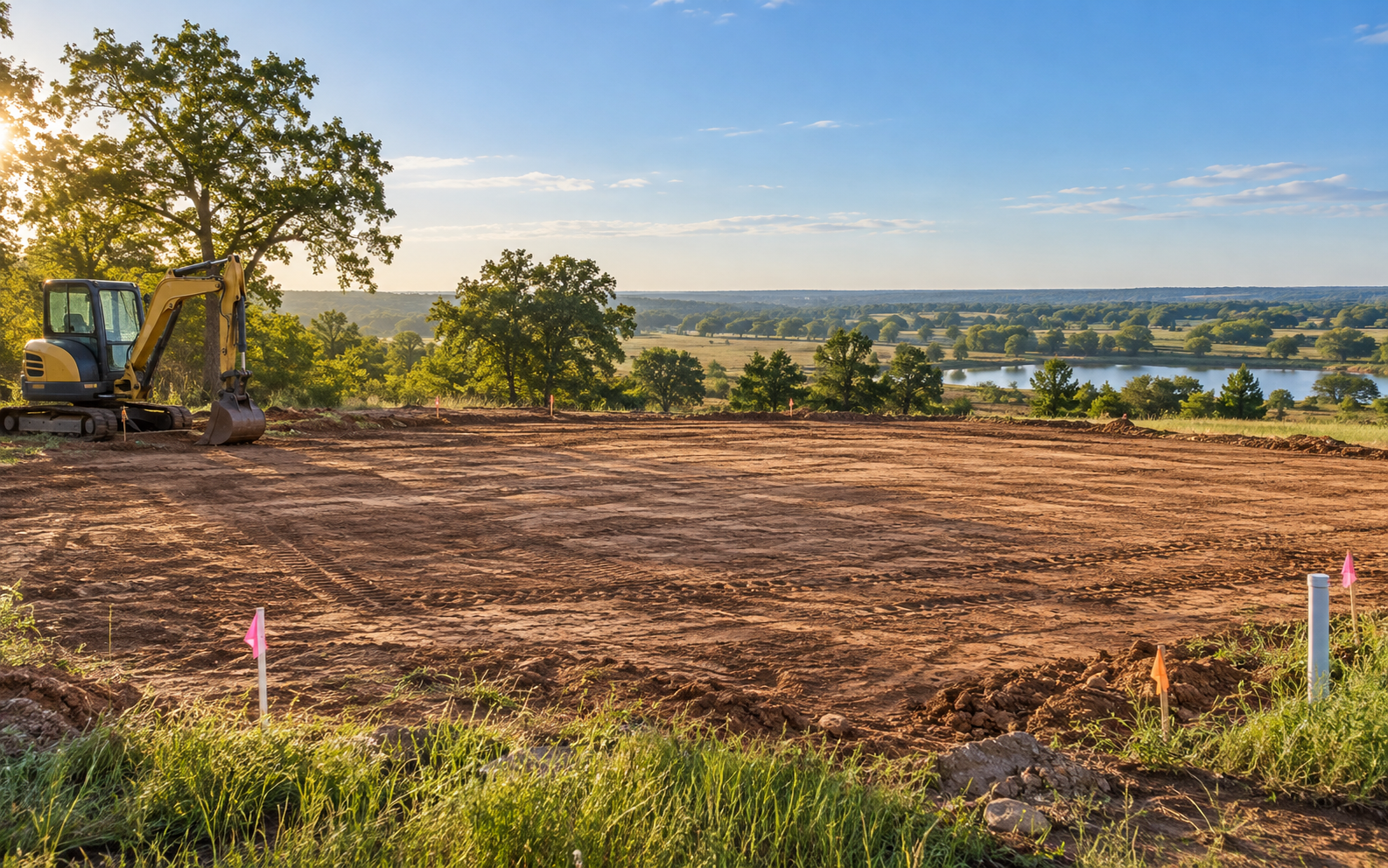 Prepared Oklahoma home site